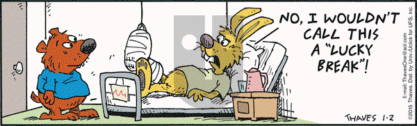 Frank and Ernest on Friday January 2, 2015 Comic Strip