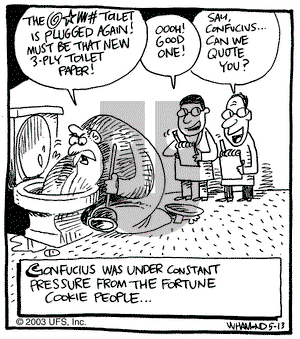 Reality Check on Tuesday May 13, 2003 Comic Strip
