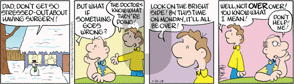 Drabble on Saturday January 31, 2015 Comic Strip