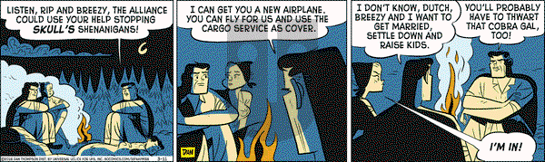 Rip Haywire on Friday March 11, 2016 Comic Strip