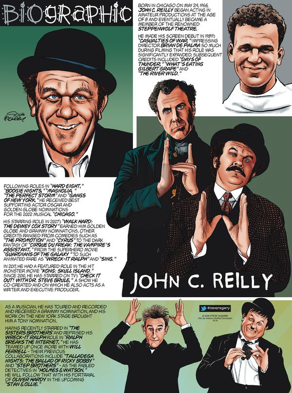 Biographic on Sunday December 16, 2018 Comic Strip