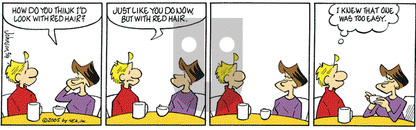 Arlo and Janis on Wednesday February 9, 2005 Comic Strip