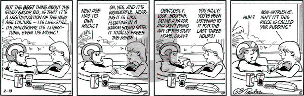 Doonesbury on Friday February 13, 1987 Comic Strip