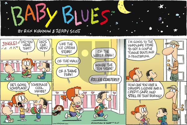 Baby Blues on Sunday September 15, 2013 Comic Strip