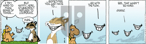 Over the Hedge on Saturday April 2, 2016 Comic Strip