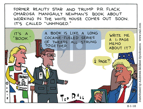 Ted Rall on Wednesday August 1, 2018 Comic Strip