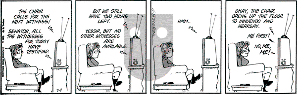 Doonesbury on Saturday July 7, 1973 Comic Strip