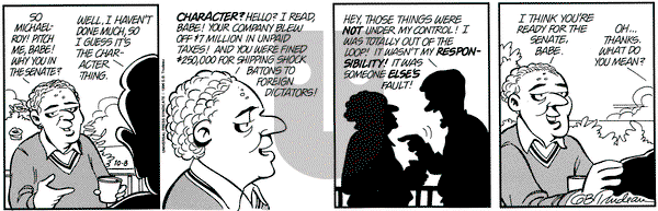 Doonesbury on Saturday October 8, 1994 Comic Strip