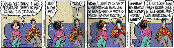 Rose is Rose on Tuesday November 13, 2012 Comic Strip