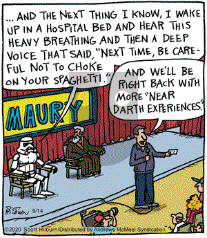 The Argyle Sweater - Monday September 14, 2020 Comic Strip