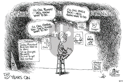 Pat Oliphant on Monday September 11, 2006 Comic Strip