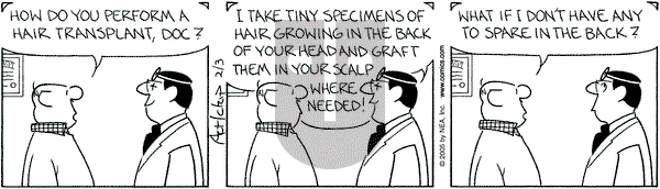 The Born Loser on Thursday February 3, 2005 Comic Strip