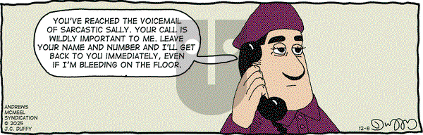 The Fusco Brothers on Monday December 8, 2025 Comic Strip