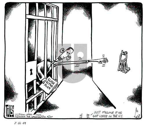 Tom Toles on Friday May 22, 2009 Comic Strip