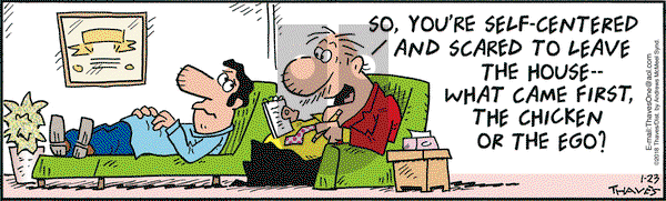 Frank and Ernest on Tuesday January 23, 2018 Comic Strip