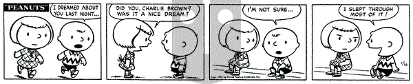 Peanuts - Friday January 26, 1951 Comic Strip