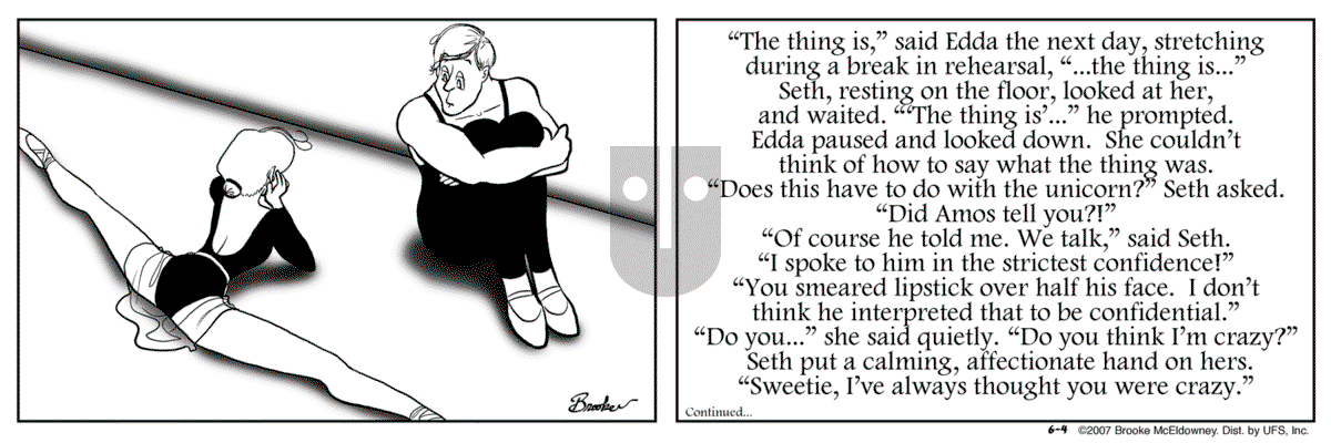 9 Chickweed Lane - Monday June 4, 2007 Comic Strip