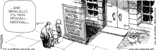 Non Sequitur on Wednesday March 15, 2000 Comic Strip