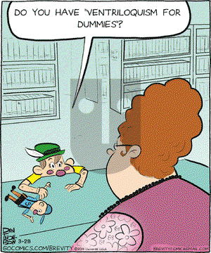 Brevity on Friday March 28, 2014 Comic Strip