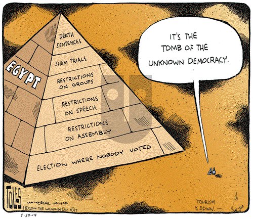 Tom Toles on Friday May 30, 2014 Comic Strip