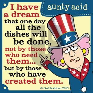 Aunty Acid on Monday November 11, 2013 Comic Strip