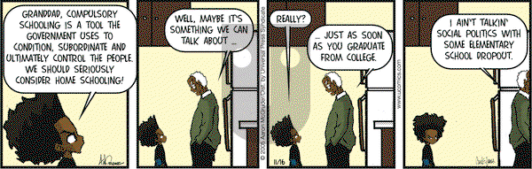 The Boondocks on Thursday February 2, 2006 Comic Strip