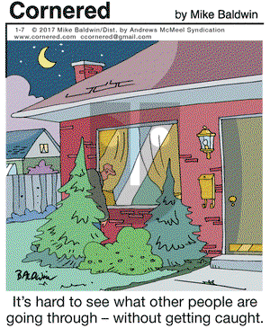 Cornered on Saturday January 7, 2017 Comic Strip