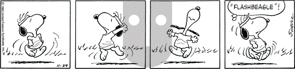 Peanuts - Tuesday November 29, 1983 Comic Strip