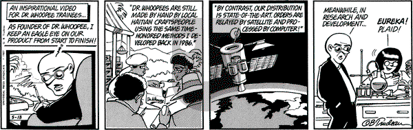Doonesbury on Wednesday May 13, 1987 Comic Strip
