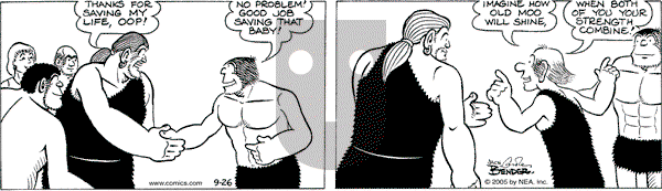 Alley Oop on Monday September 26, 2005 Comic Strip