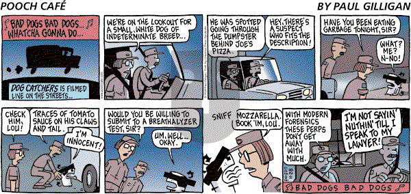 Pooch Cafe on Sunday November 28, 2004 Comic Strip