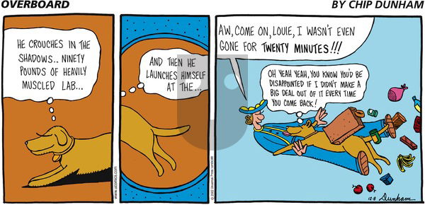 Overboard on Sunday December 8, 2002 Comic Strip