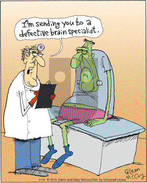 The Flying McCoys on Monday January 13, 2014 Comic Strip