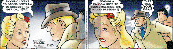 Alley Oop on Friday February 20, 2015 Comic Strip