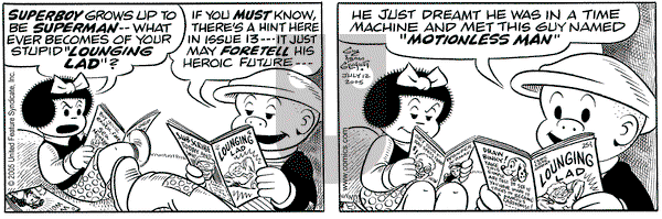 Nancy on Tuesday July 12, 2005 Comic Strip