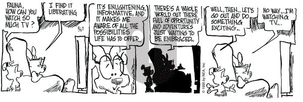 The Grizzwells on Monday November 27, 1995 Comic Strip