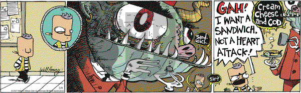 Wallace the Brave on Tuesday February 9, 2021 Comic Strip