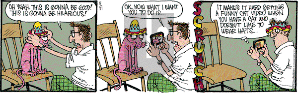 Monty on Saturday May 21, 2016 Comic Strip