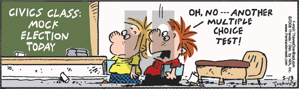 Frank and Ernest - Tuesday May 13, 2008 Comic Strip