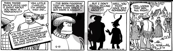 Alley Oop on Monday June 10, 1963 Comic Strip