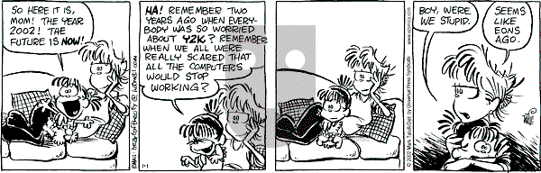 Heart of the City on Tuesday January 1, 2002 Comic Strip