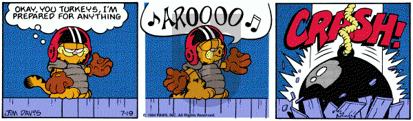 Garfield on Thursday July 19, 1984 Comic Strip