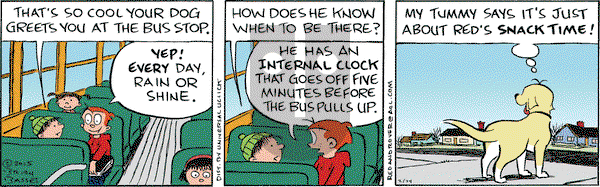 Red and Rover on Tuesday February 24, 2015 Comic Strip