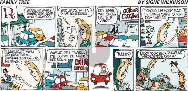 Family Tree on Sunday August 9, 2009 Comic Strip