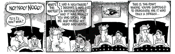 Monty on Monday March 4, 2002 Comic Strip