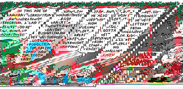 Frank and Ernest on Sunday December 18, 2005 Comic Strip