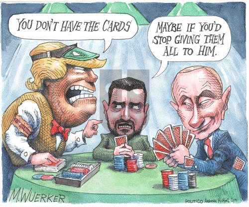 Matt Wuerker on Thursday March 6, 2025 Comic Strip