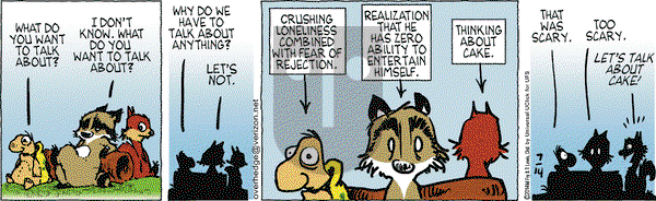 Over the Hedge on Monday July 14, 2014 Comic Strip