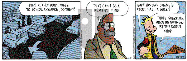 Frazz on Monday November 19, 2007 Comic Strip