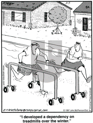Close to Home on Monday May 5, 1997 Comic Strip